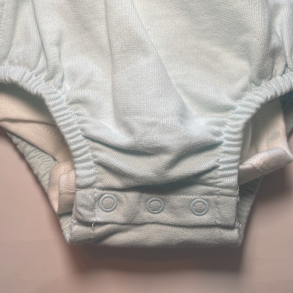 Carter’s Easter body and bubble suit romper 2 pc set 18months bunny NWOT - Picture 3 of 9
